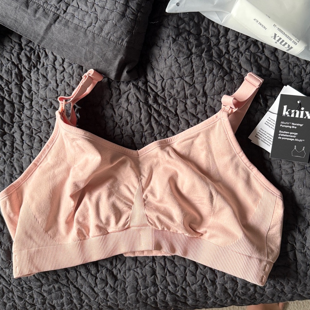 Knix nursing/pumping bra XL+